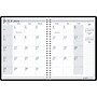 2024-2025 House of Doolittle 8.5" x 11" Academic Monthly Planner, Leatherette Cover, Black (26302-25)~#|#~B40D590F-5018-4303-AE999B45B3F39FAD_sc7