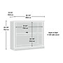 Sauder Select 30"H 2-Shelf Bookcase, Salt Oak (420179)~#|#~B417B951-51A2-4EF4-A68554CB52FB69ED_sc7