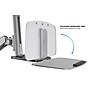 Mount-It! Sit Stand Desk Mount Workstation, Dual Monitor Standing Desk Converter, Full Motion Arm, Height Adjustable (MI-7904)~#|#~B418EF14-939A-41A8-B2F38E7C7CE38F68_sc7