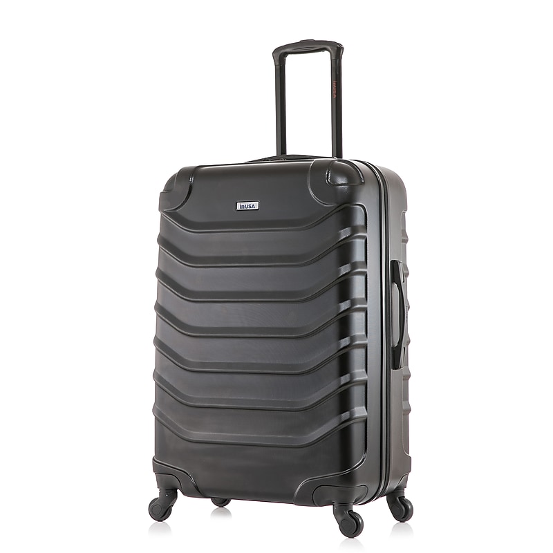 InUSA Endurance 29.33" Hardside Suitcase, 4-Wheeled Spinner, TSA Checkpoint Friendly, Black (IUEND00L-BLK) image 1