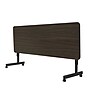 Correll Econoline 60"W x 24"D Adjustable Foldable Training Room Table, Laminate, With Wheels, Walnut (FTM2460TF01)~#|#~B426251E-7F2C-4FD7-9B7E2360E8B7DDB0_sc7