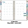 2026-2027 Excello Brands 8" x 5.5" Academic Weekly & Monthly Planner, Paperboard Cover, Colorful Botanicals (FSHN-AY26-58-30)~#|#~B433B9C6-2ECD-49CD-B584E40822B0C798_sc7