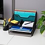 Mind Reader 5-Compartment Metal Mesh File Organizer, Black (MESHBOX5-BLK)~#|#~B4394257-5501-4B91-9847BBB54FBB4619_sc7