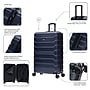 InUSA Trend 34.05" Hardside Suitcase, 4-Wheeled Spinner, TSA Checkpoint Friendly, Blue (IUTRE00XL-BLU)~#|#~B43BB3CC-79A2-494E-B4B91B09AEA7D42B_sc7