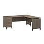 Bush Furniture Somerset 72"W 3 Position Sit to Stand L Shaped Desk, Ash Gray (SET014AG)~#|#~B43C039E-D5E1-4014-827A6365CC2554DD_sc7