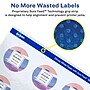 Avery Laser/Inkjet Round Multipurpose Labels, 1" Dia, Glossy White, 480 Labels/Pack (94500)~#|#~B4428D6D-5A27-471F-94F14A7C16D29A93_sc7