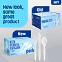 Perk™ Polystyrene Assorted Cutlery, Medium-Weight, White, 300/Pack (PK56406)~#|#~B444803B-8DA7-4E48-9D8CA6ABCE4E3F69_sc7