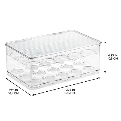 iDESIGN 29-Compartment Plastic Coffee Organizer, Clear (63630) - Thumbnail 2