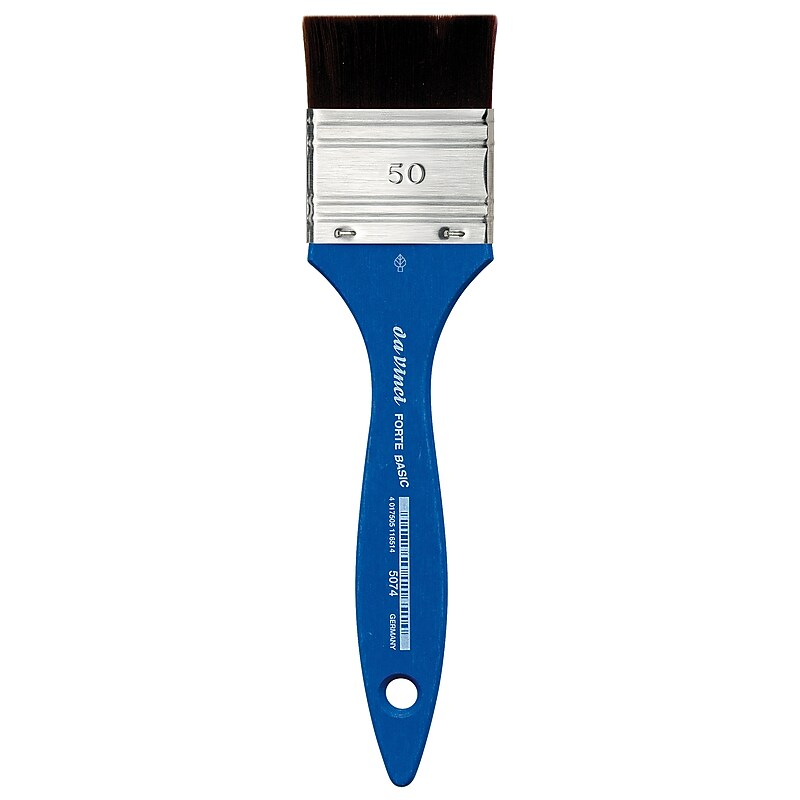 da Vinci FORTE Basic Acrylic Synthetic Bristle, Flat Brush (DVXVA507450) image 1