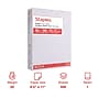 Staples Pastel 30% Recycled Color Copy Paper, 20 lbs., 8.5" x 11", Gray, 500/Ream (14785)~#|#~B449D3AE-EF9D-41C9-89F561FF969A165F_sc7