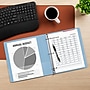 Staples Heavy Duty 1" 3-Ring View Binder, D-Ring, Light Blue (ST63088)~#|#~B44A18C6-16DB-4D2D-95BE9975E2043EFE_sc7