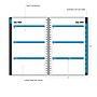 2025-2026 Blue Sky Collegiate 5" x 8" Academic Year Weekly & Monthly Planner, Plastic Cover, Gray (100139-A26)~#|#~B44EDD84-5804-433C-A9057492984B8EF8_sc7