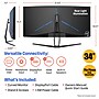Westinghouse BX6230 34" Curved 180 Hz LED Gaming Monitor, Black (WC34BX6230)~#|#~B4517622-88E8-443E-B300AEB547144C71_sc7