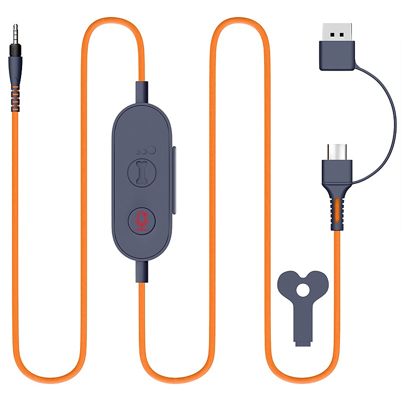 Delton Ascent S35 USB-A/USB-C Replacement Audio Cable,  (DHAASUSB) image 1