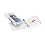 Avery Mini 1/2" 3-Ring View Binders, White (27726)~#|#~B454D9C3-B5D0-44B8-96D629A6C62E0586_sc7