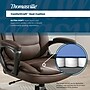Thomasville Lansing Ergonomic Polyurethane Big & Tall Chair, 400 lb. Capacity, Dark Walnut Brown (52398-DBRN)~#|#~B4550905-C8D3-4E19-9BEE0388E55F1CA5_sc7