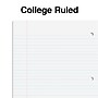 Staples 1-Subject Notebook, 8" x 10.5", College Ruled, 70 Sheets, Black, 6/Pack (ST58374C)~#|#~B458CC84-2C87-498C-801B1E9ECC060C9B_sc7