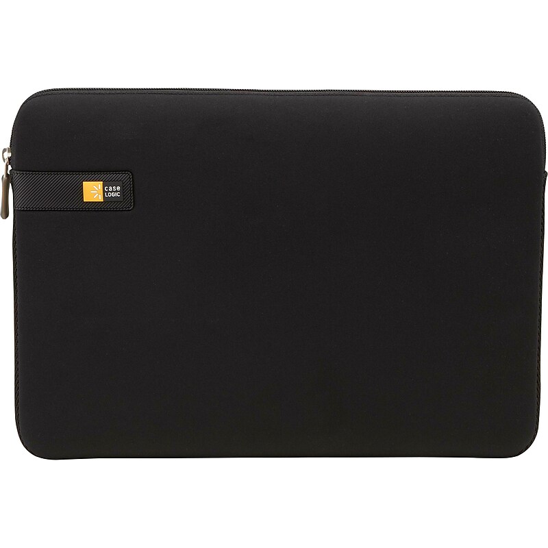 Case Logic Laps 16" Polyester Laptop Sleeve, Shock Absorbing, Black (3201357) image 1