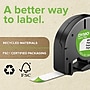 DYMO LetraTag 91332 Plastic Label Maker Tape, 1/2" x 13', Black on Yellow (91332)~#|#~B45958DC-2608-4F69-805630BE20C19B11_sc7