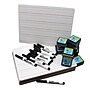 Flipside Dry-Erase Mobile Whiteboard with Eraser and Pen, 0.75' x 1', 12/Pack (21034)~#|#~B45AB2FA-D00D-488F-95879E51C222CCAC_sc7