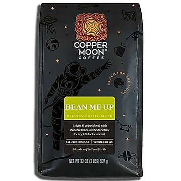 Copper Moon Coffee Southern Pecan Beans Coffee, Medium Roast, 32