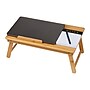 Mind Reader 12" x 19.75" Lap Desk/Laptop Stand With Folding Legs, Brown (BEDTRAYBM-BRN)~#|#~B45EDAD8-CE0B-4E62-BDBBCB5D343A6310_sc7