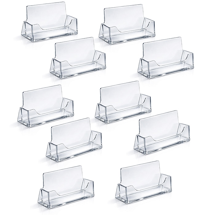 Azar Displays Horizontal Card Holder, 3.625