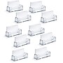 Azar Displays Horizontal Card Holder, 3.625"W x 2"H, Clear, 10/Pack (252010)~#|#~B46014A2-E0E8-41BD-B3CCDC9DD16B4934_sc7