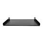 StarTech.com 1U Server Rack, Cantilever Universal Rack Mount Fixed Shelf, 12" Deep Tray, Black (SHELF-1U-12-FIXED-S)~#|#~B4601E3F-E620-46C3-82862E58C1D8F321_sc7