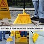 BISON LIFE Multi Surface Indoor/Outdoor 13"  Polypropylene Bristle Flagged Angled Broom, Yellow, 6/Pack (BPHD-ANBR-PP-Y-6)~#|#~B46223A0-525F-44B6-A84B582ED45DCEDC_sc7