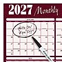2027 AT-A-GLANCE 48" x 32" Yearly Dry Erase Wall Calendar, Reversible, Red/Blue (A152-27)~#|#~B462B424-4FFB-4800-A09446DD74B0039F_sc7