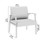Bush Business Furniture Arrive Vinyl Bariatric Guest Chair, Black (CH3902BVL-03)~#|#~B464B6ED-EC7A-4CEF-AB9208F65FD12BEC_sc7