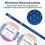 Avery Laser/Inkjet Decorative Edge Multipurpose Labels, 2.5" Dia., White, 225 Labels/Pack (94516)~#|#~B4652F48-4AFF-4BD4-B0A0DB393A350112_sc7