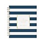 2024 Blue Sky Day Designer Navy Stripe 8" x 10" Daily & Monthly Planner, White/Blue (142098-24)~#|#~B466CFBA-03B8-4CD1-841FF1BF47DE0F9E_sc7