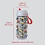bentgo Plastic Water Bottle, 15 oz., Trucks (BGKDWB1-TKS)~#|#~B468B0F9-90EF-455B-9377200F2D62662D_sc7