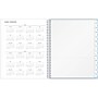2025 Blue Sky Blue Block 8.5" x 11" Weekly & Monthly Planner, Plastic Cover, Blue (152253)~#|#~B46921D5-6B8A-453C-8BCC6B667724A24D_sc7