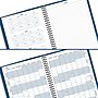 2026 AT-A-GLANCE 7" x 8.75" Monthly Planner, Faux Leather Cover, Blue (70-124-20-26)~#|#~B46E6145-7B62-46A8-BA221323735EACD7_sc7
