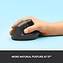 Logitech Lift Vertical Wireless Ergonomic Optical Mouse, Graphite (910-006466)~#|#~B46F1A37-92D0-4021-89C37634C4B72ADD_sc7