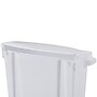 Alpine Industries Plastic Sanitary Napkin Disposal Receptacle, 10"x 5", White (451-WHI-MK)~#|#~B47C58AA-1AC2-4630-89538E8BC37C9C49_sc7