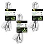 GoGreen Power 12' Extension Cord, 3-Outlet, 16 AWG, White (GG-24712-3)~#|#~B48112CF-E061-4E1F-BF5DD69AADDC715B_sc7