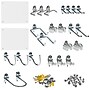 Triton Products White Polypropylene Pegboards with 22 pc. DuraHook Assortment (018-Kit)~#|#~B4814959-738C-411D-95AC4801A3EB0EB5_sc7