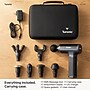 Turonic Percussion Massage Gun, 20-Speed, Black (G5)~#|#~B481A0DF-C791-4BB8-8E6B576A03A146D9_sc7