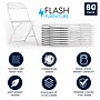 Flash Furniture HERCULES Plastic Folding Chair, Premium White, 60/Pack (60LEL3WHITE)~#|#~B490AA03-117E-46DC-96B1A996967BA9C4_sc7