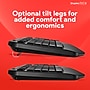 Staples TECH Wireless Comfort Keyboard, Black (ST62602)~#|#~B49136C2-BBA5-437E-BB7906288B0083B7_sc7