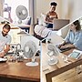 Lasko 12" Oscillating Table Fan, 3-Speed, White (D12225)~#|#~B495A5D1-7B2E-4F1D-81AD34938DBD4C29_sc7