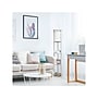 Simple Designs 62.5" Matte Gray Floor Lamp with Cylindrical Shade (LF2010-GRY)~#|#~B4973FDA-54EB-4F75-9125E54857DA1C3A_sc7