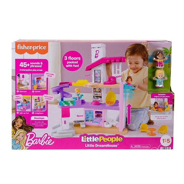Fisher-Price Barbie Little Dreamhouse Playset by Little People