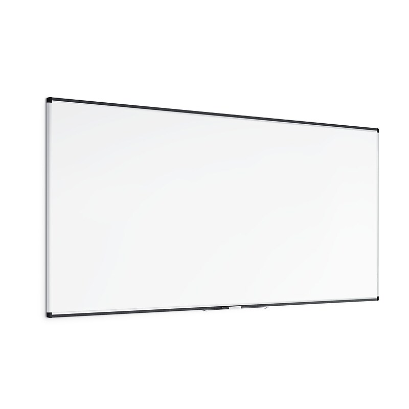 U Brands PINIT Steel Dry-Erase Whiteboard, Aluminum Frame, 8' x 4' (2809U00-01) image 1