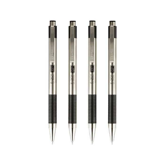 Zebra 3 Series F-301 Retractable Ballpoint Pen, Fine Point, 0.7mm