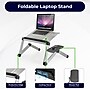 Uncaged Ergonomics WorkEZ Cool Laptop Riser, 18" x 11", Silver (WECs)~#|#~B4A3B33A-E506-447A-94BD7068BE700FB8_sc7